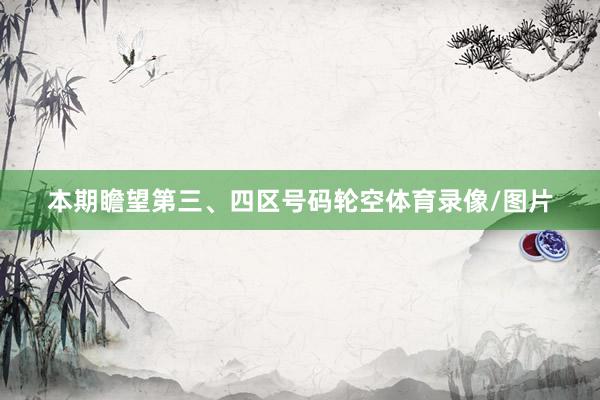 本期瞻望第三、四区号码轮空体育录像/图片