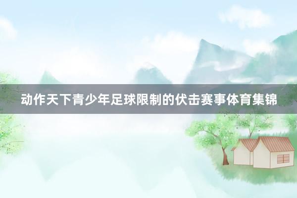 动作天下青少年足球限制的伏击赛事体育集锦