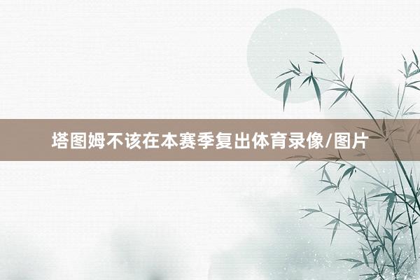 塔图姆不该在本赛季复出体育录像/图片