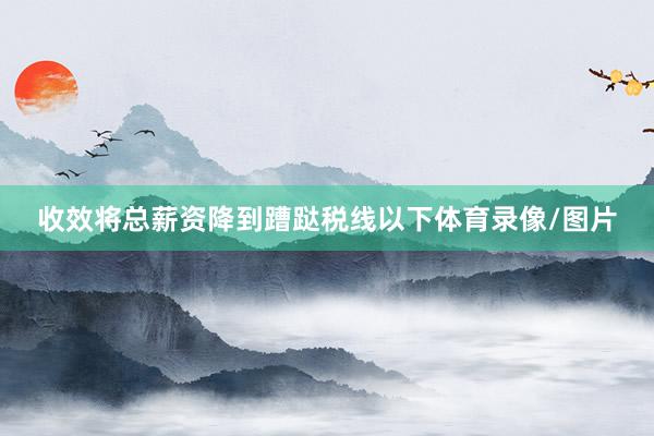 收效将总薪资降到蹧跶税线以下体育录像/图片