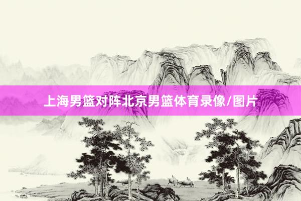 上海男篮对阵北京男篮体育录像/图片