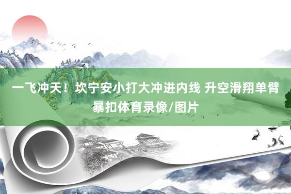 一飞冲天！坎宁安小打大冲进内线 升空滑翔单臂暴扣体育录像/图片