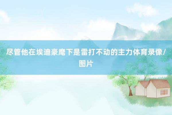 尽管他在埃迪豪麾下是雷打不动的主力体育录像/图片